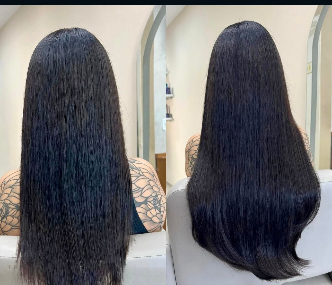 22” Dark brown, 100 g weft